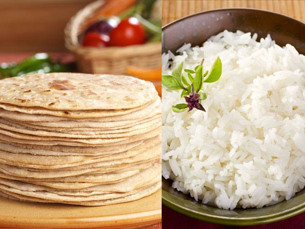 Chapati or Rice 